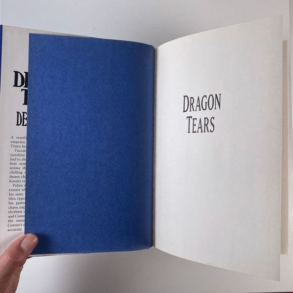 2/$30 - Dragon Tears by Dean Koontz - Picture 7 of 15